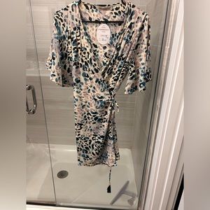 Tiger Wrap Around Dress